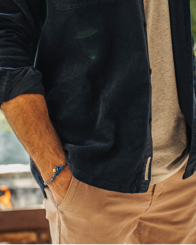 Passenger Backcountry Cord Shirt Deep Navy