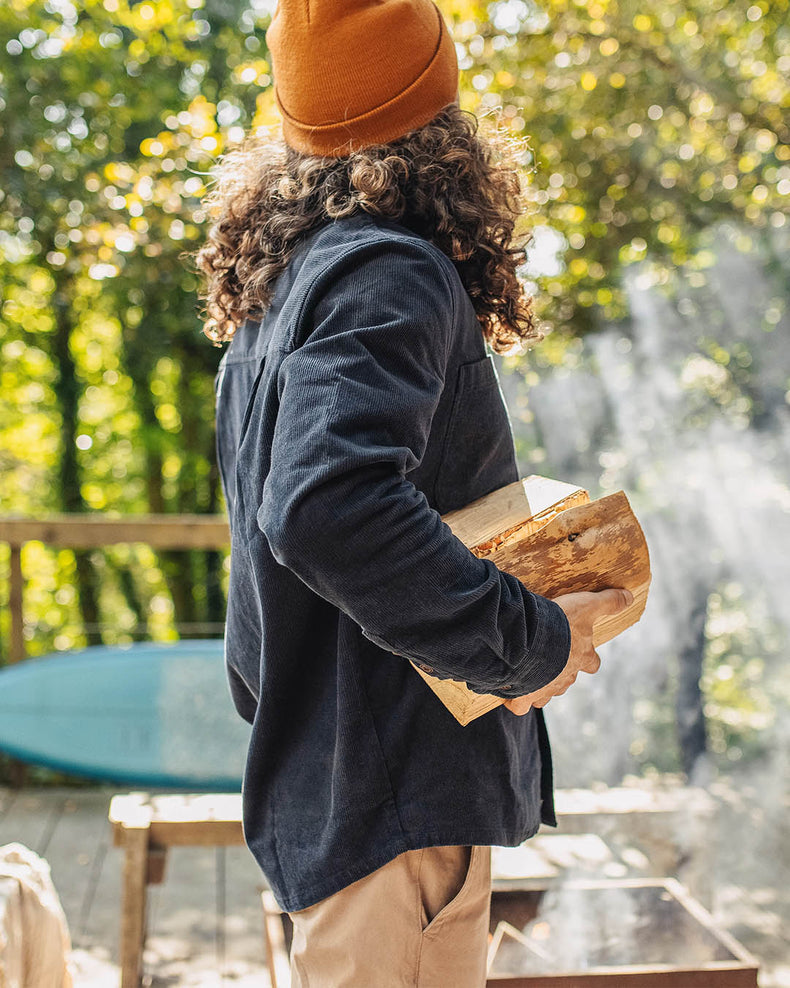Passenger Backcountry Cord Shirt Deep Navy
