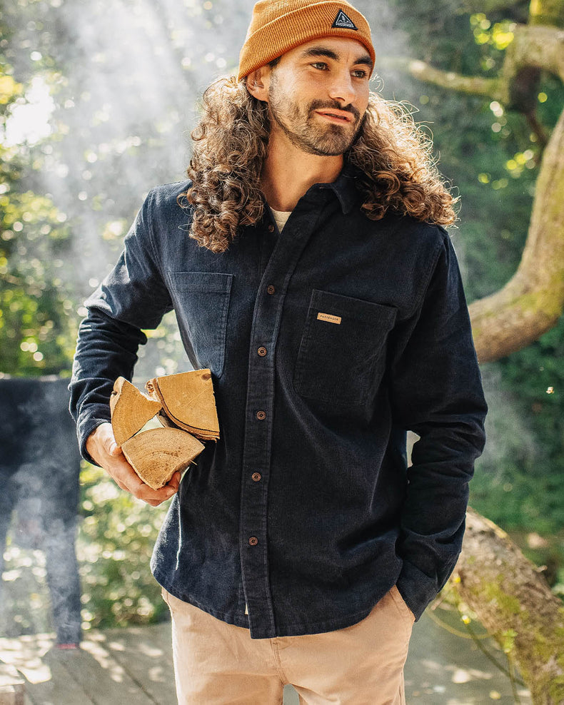 Passenger Backcountry Cord Shirt Deep Navy