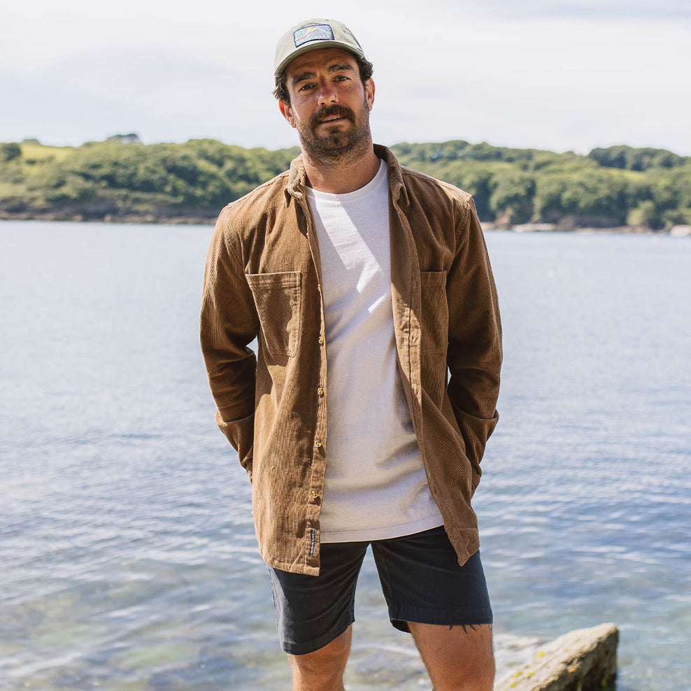 Passenger Backcountry Cord Shirt Coconut