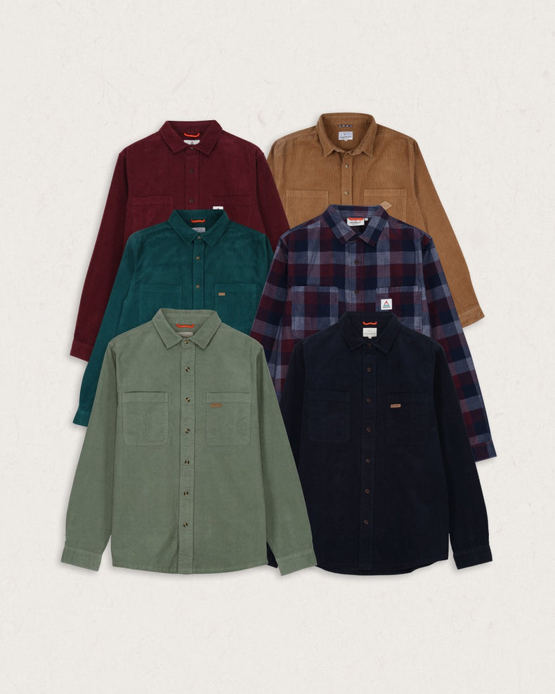 Passenger Backcountry Cord Shirt Coconut