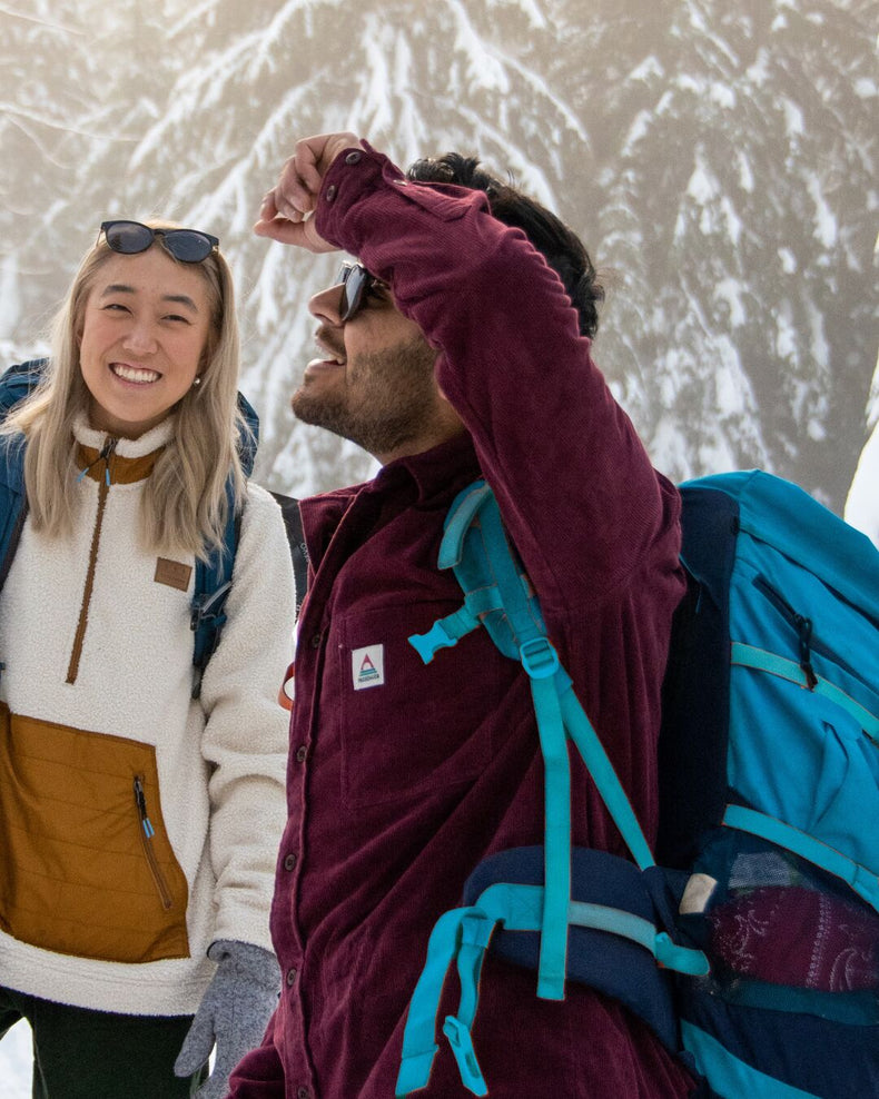 Passenger Backcountry Cord Shirt Wine