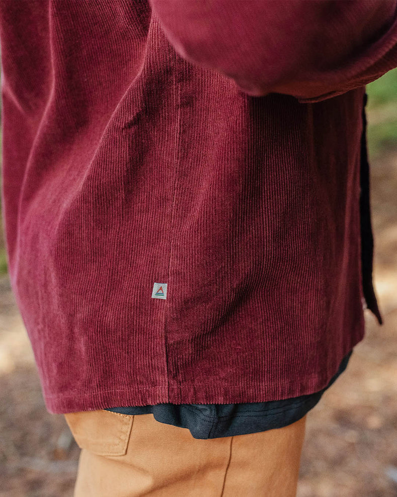 Passenger Backcountry Cord Shirt Wine