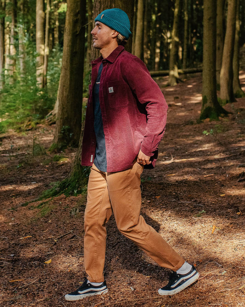 Passenger Backcountry Cord Shirt Wine