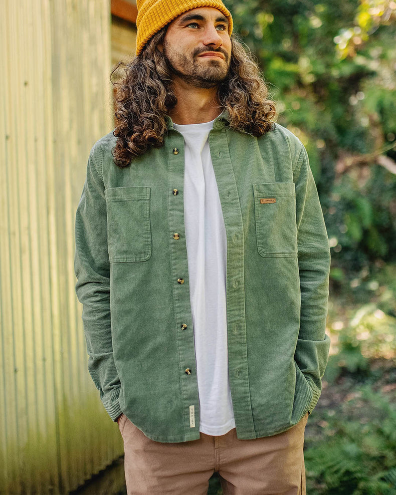 Passenger Backcountry Cord Shirt Pistachio