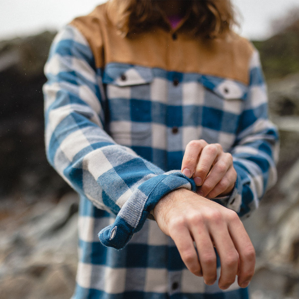 Passenger Seek Shirt Off White/Navy