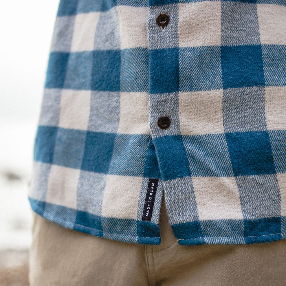 Passenger Seek Shirt Off White/Navy