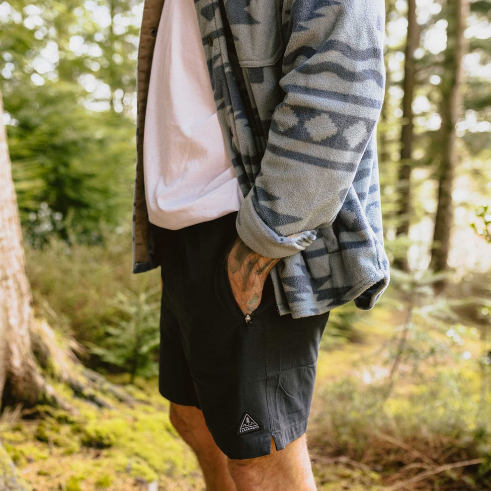 Passenger Traveller Organic All Purpose Short Black