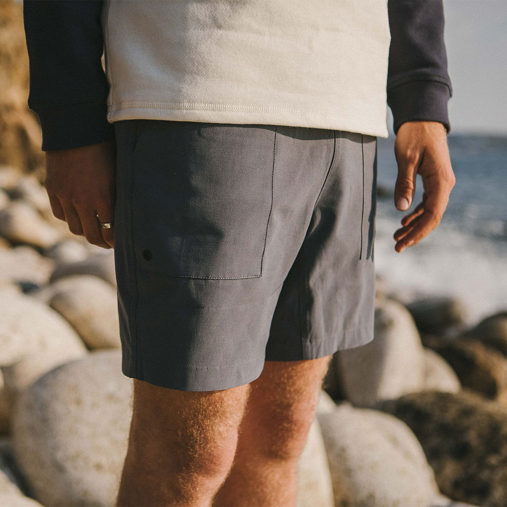 Passenger Adventure All Purpose Short Turbulence Grey