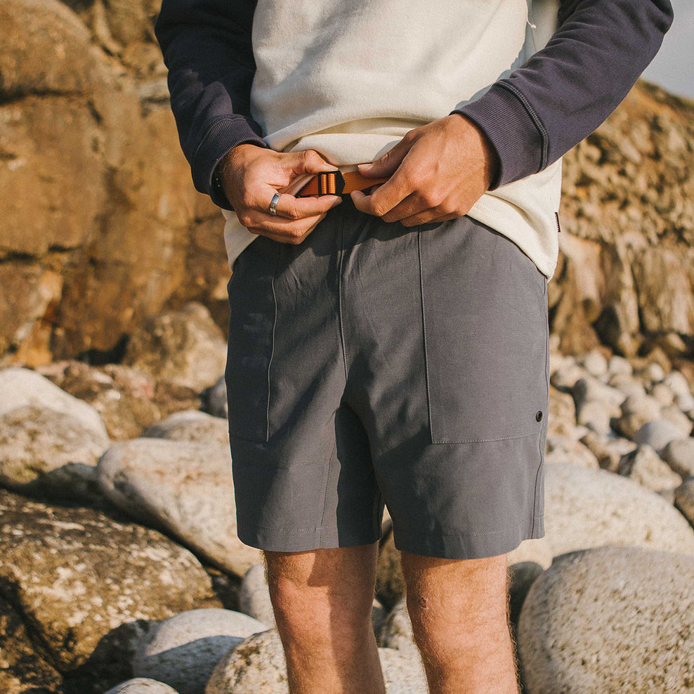 Passenger Adventure All Purpose Short Turbulence Grey