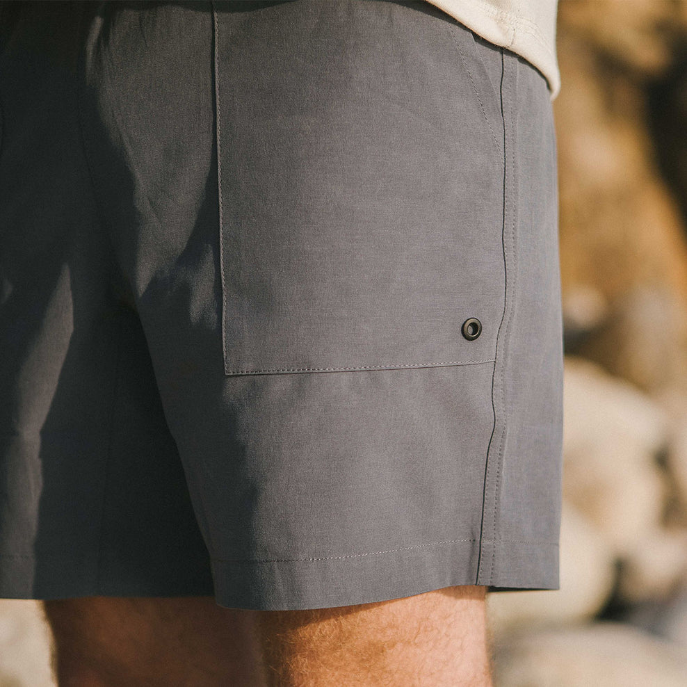 Passenger Adventure All Purpose Short Turbulence Grey