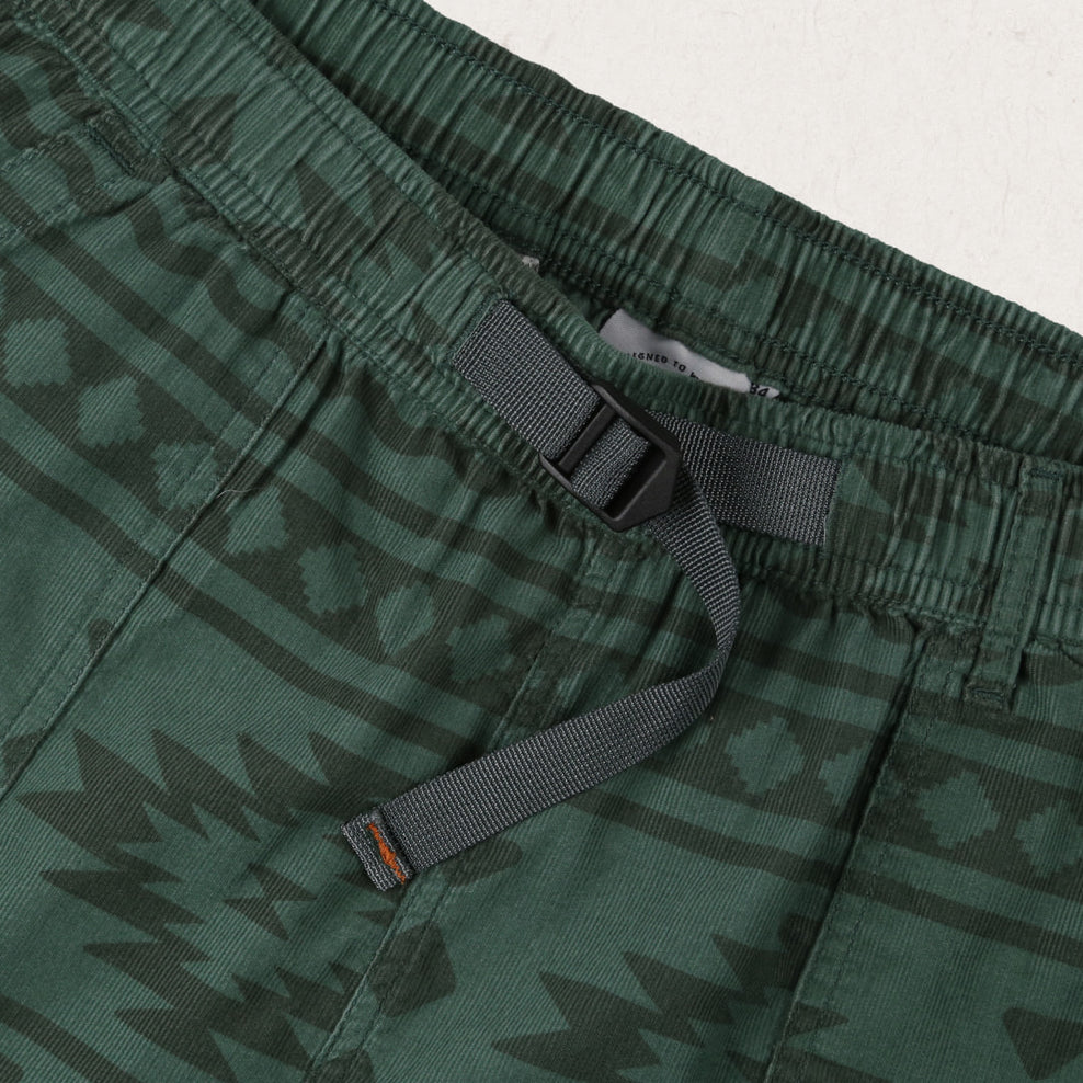 Passenger Topanga Recycled Cord Shorts Dark Ivy Adrift