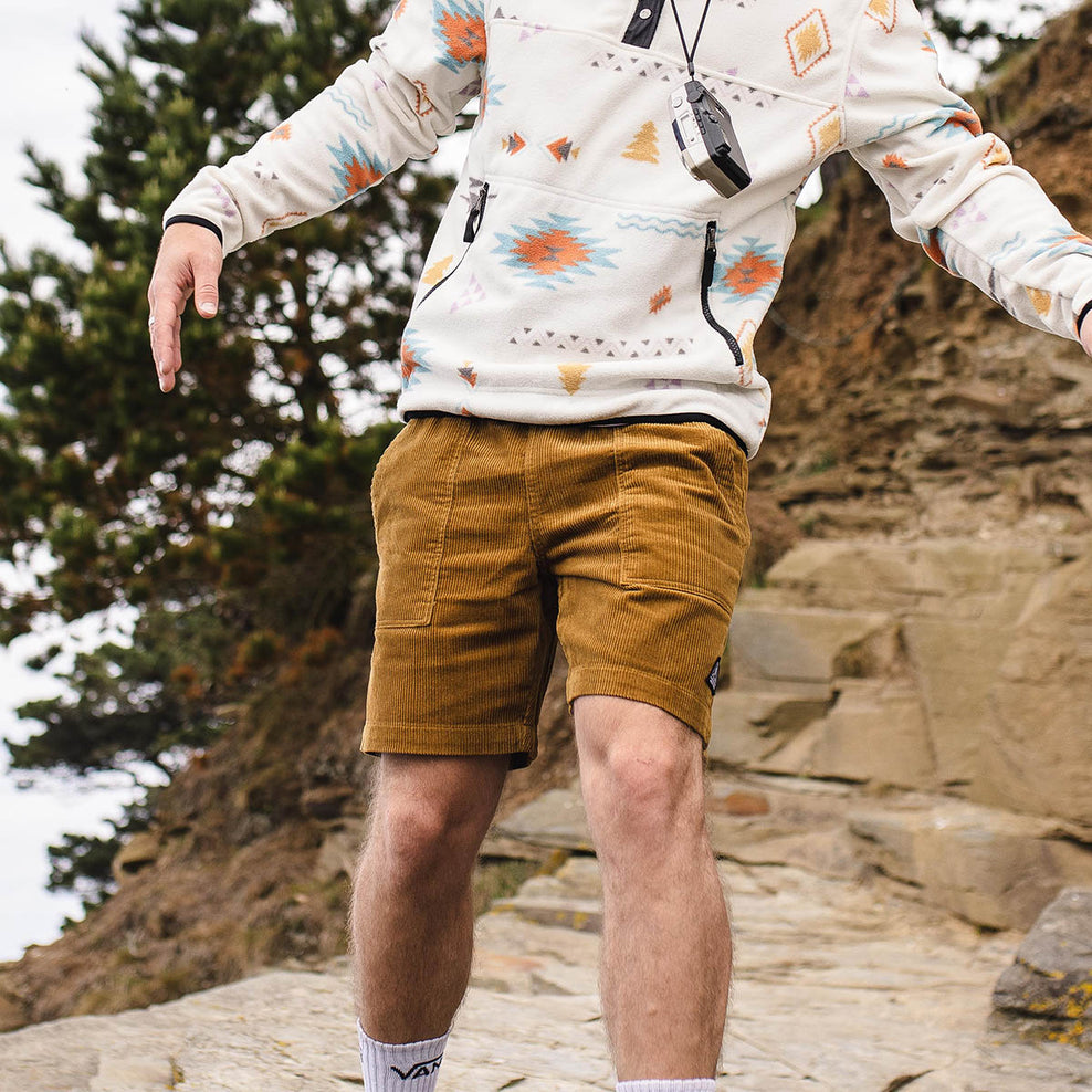 Passenger Topanga Recycled Cord Shorts Tapenade