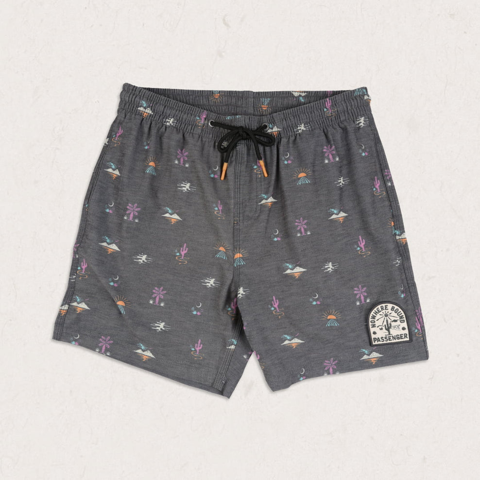 Passenger Ponoma All Purpose Swim Shorts Joshua Tree Black