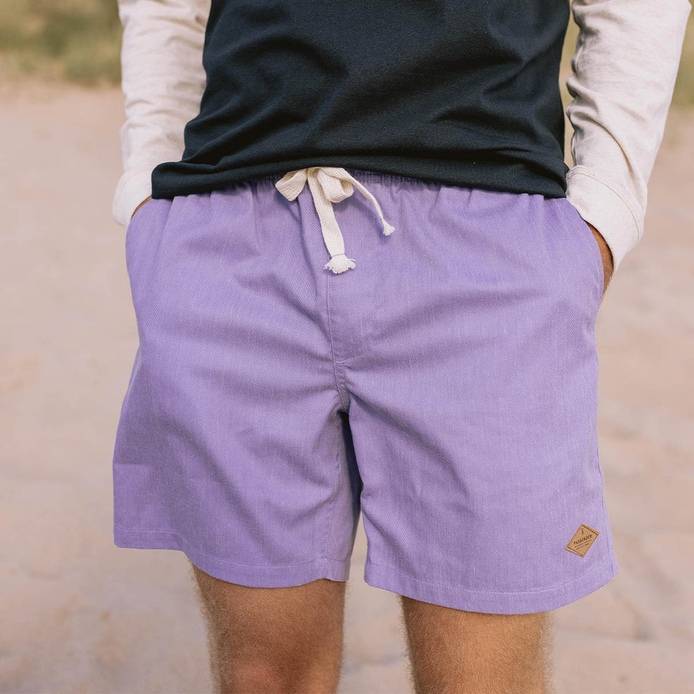 Passenger Backcountry Shorts Chalk Violet