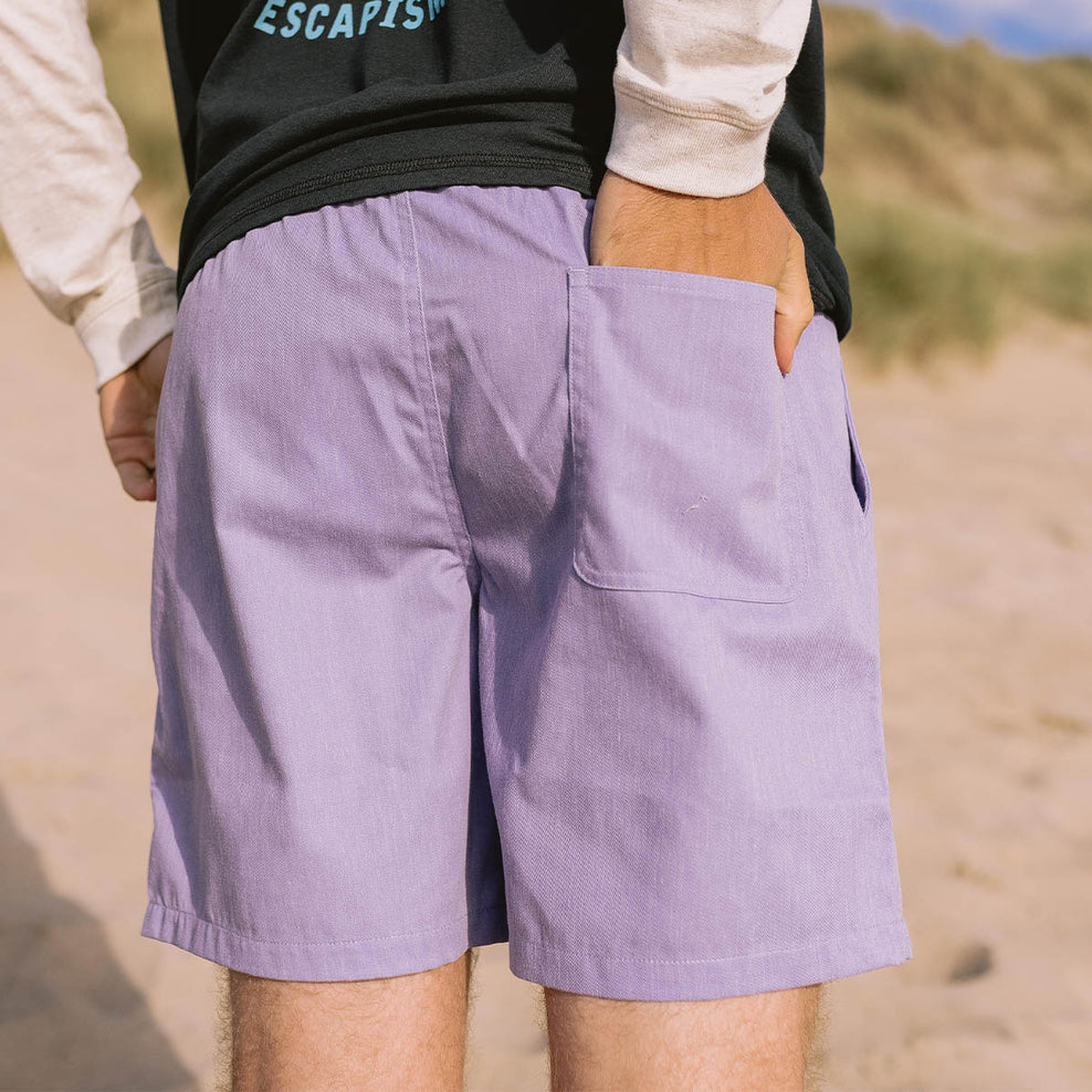 Passenger Backcountry Shorts Chalk Violet