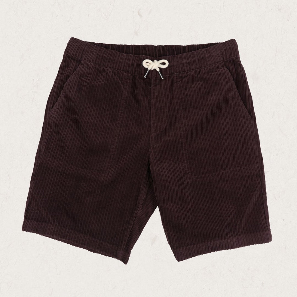 Passenger Pine Recycled Cotton Cord Shorts Raisin