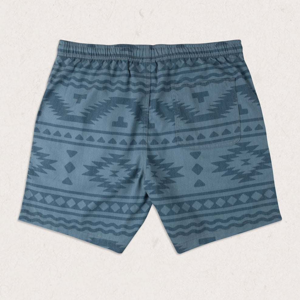 Passenger Backcountry Shorts Faded Denim Adrift