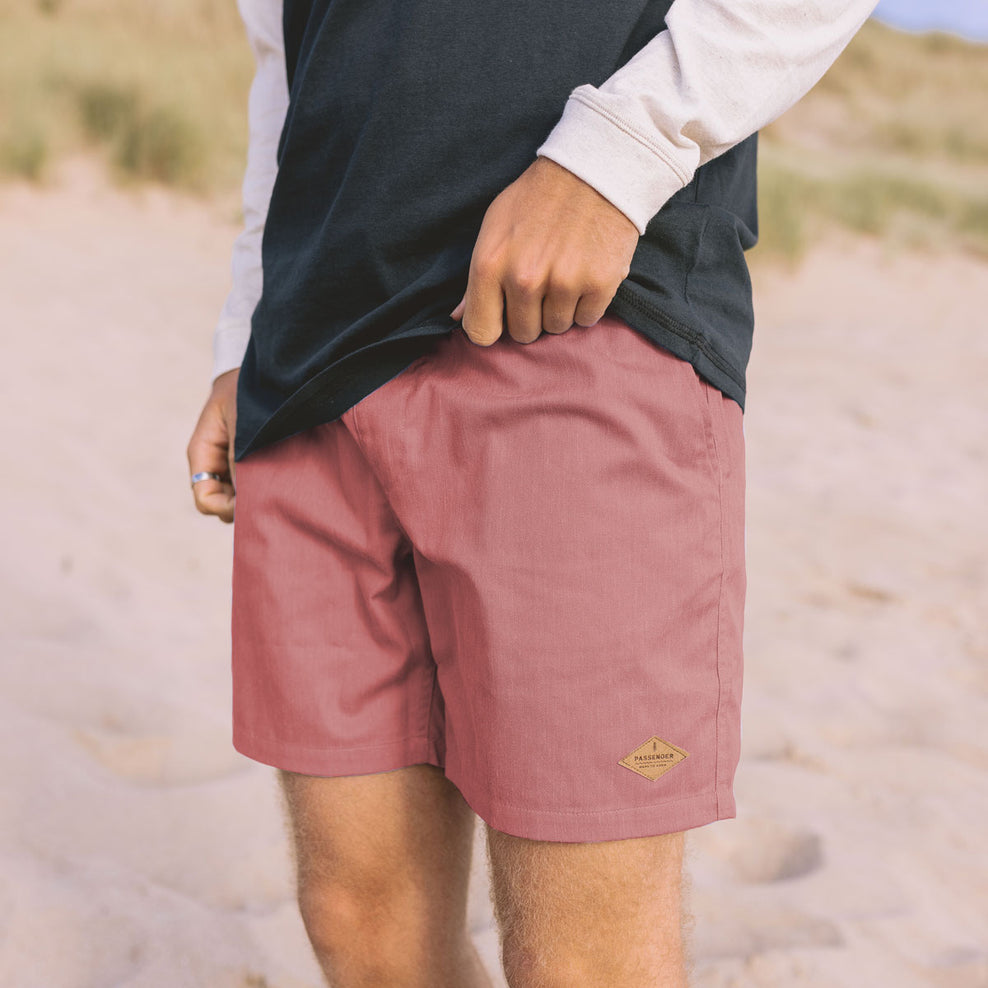 Passenger Backcountry Shorts Cinnabar Red