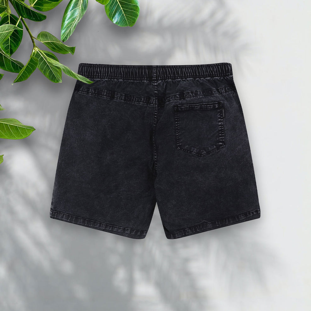 Passenger Drifter Walk Short Black Washed