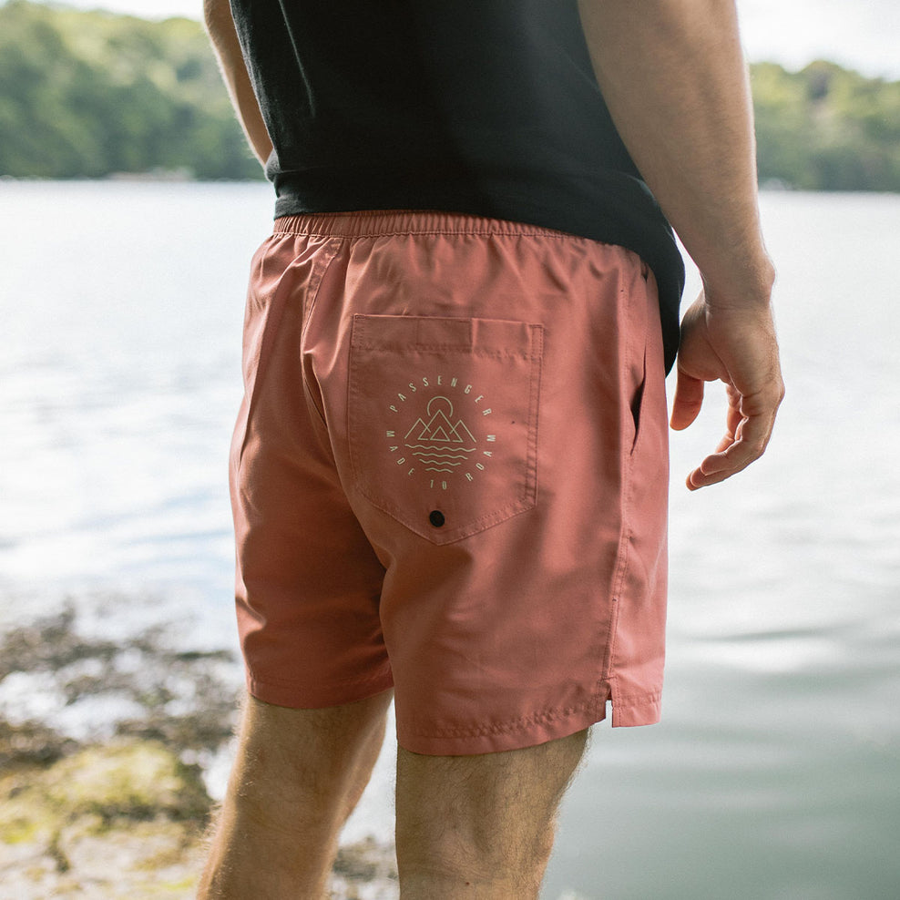 Passenger Cali Recycled Swim Short Mango