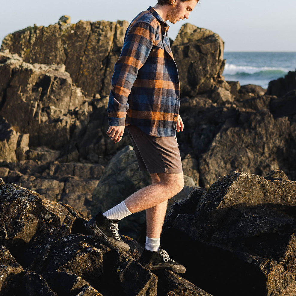 Passenger Drifter Recycled Cord Walk Short Mushroom