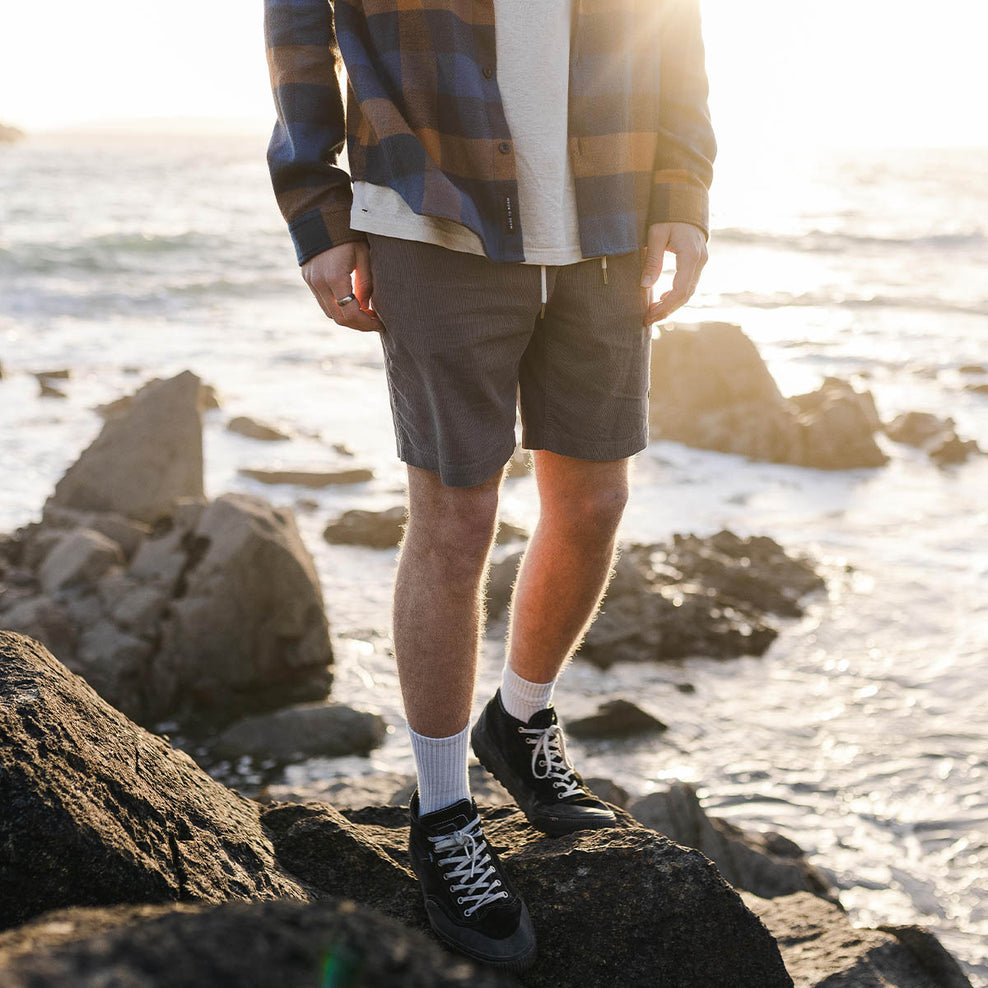 Passenger Drifter Recycled Cord Walk Short Mushroom