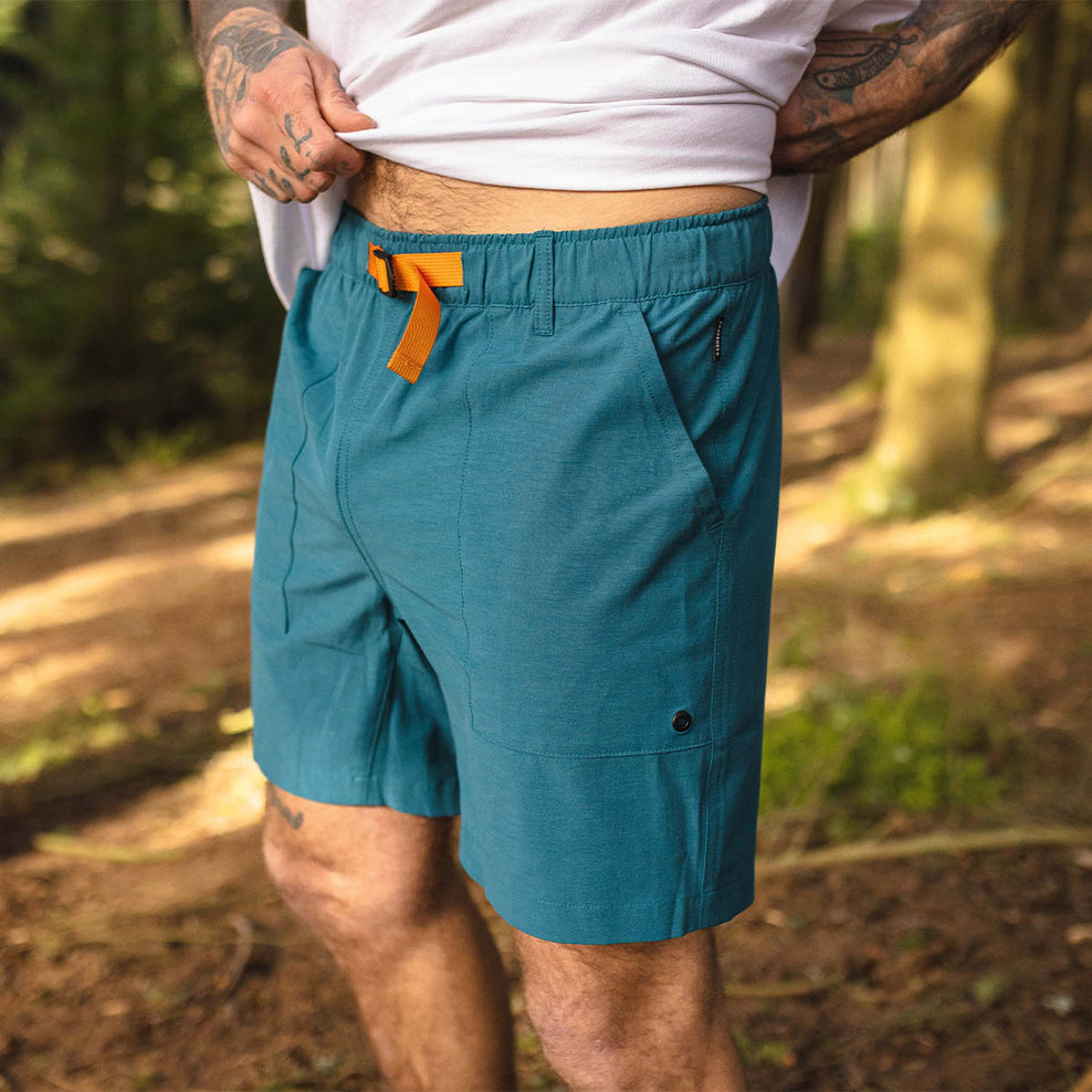 Passenger Adventure Organic All Purpose Short Blue Coral