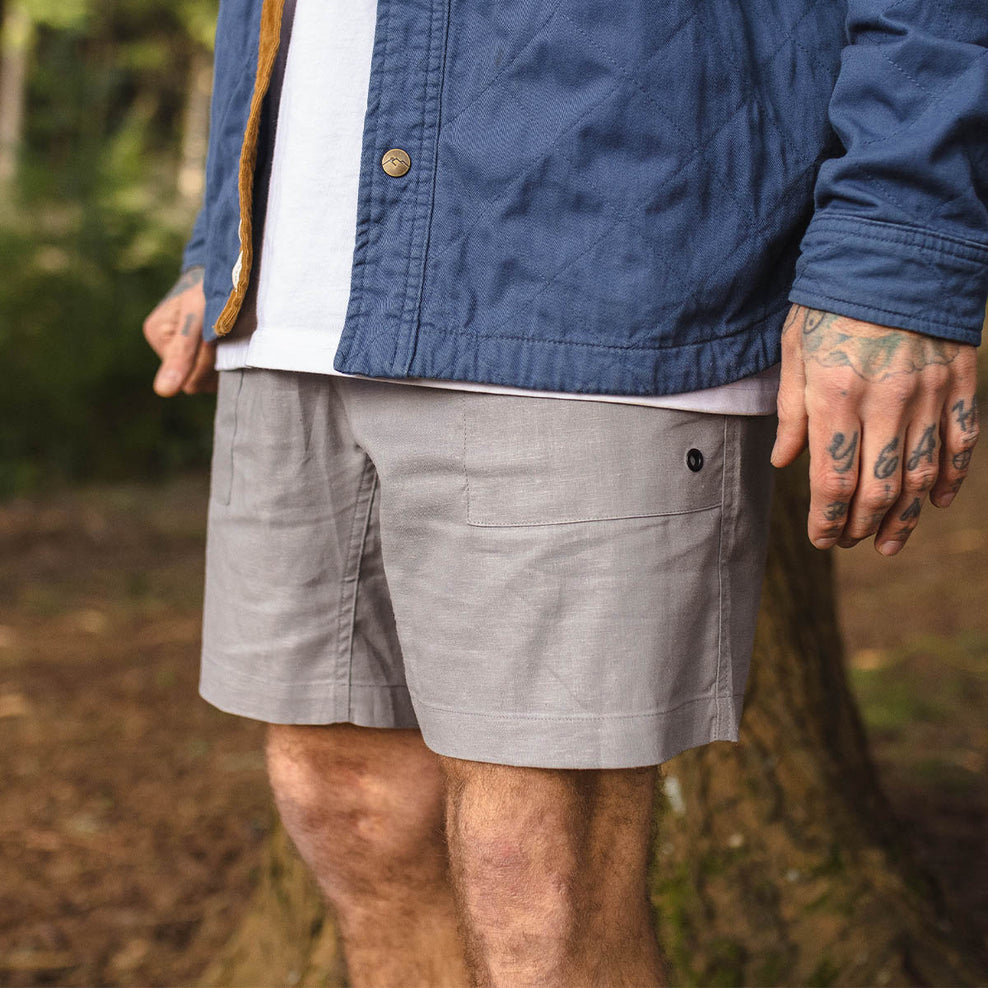 Passenger Adventure Hemp All Purpose Short Frost Gray