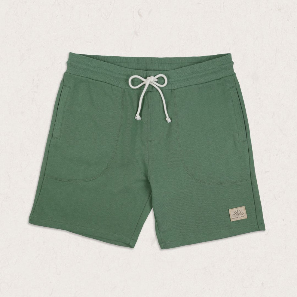 Passenger Sacramento Hemp Jog Short Dark Ivy