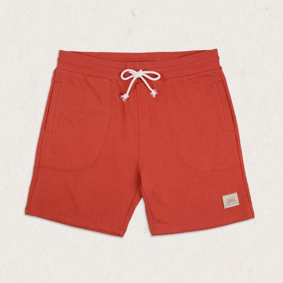 Passenger Sacramento Hemp Jog Short Hot Sauce