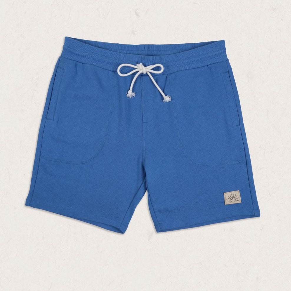 Passenger Sacramento Hemp Jog Short Soft Cobalt