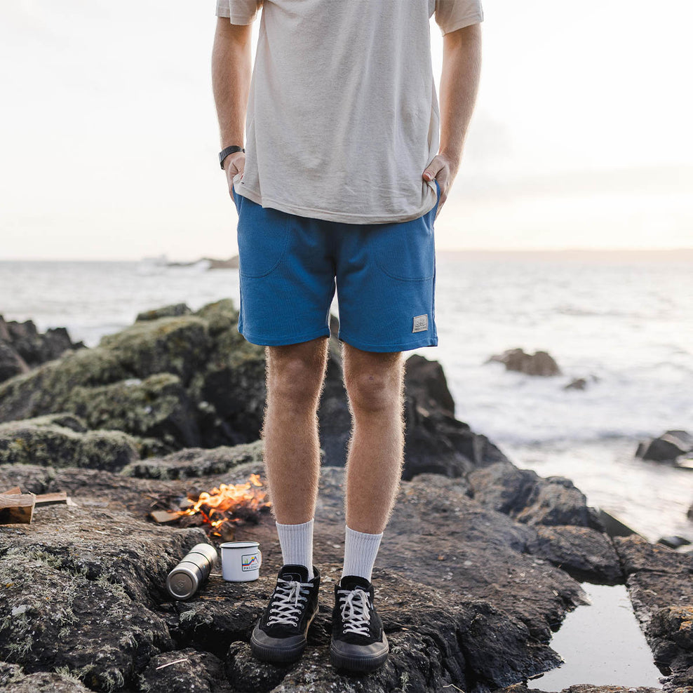 Passenger Sacramento Hemp Jog Short Soft Cobalt