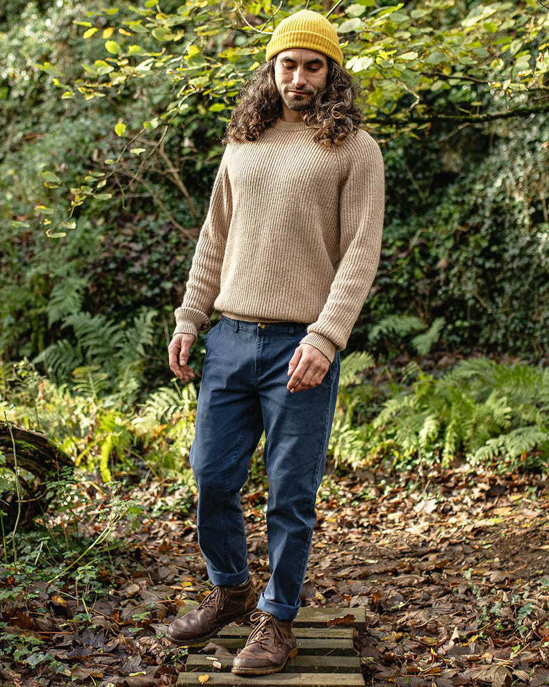 Passenger 365 Organic Cotton Trouser Dark Denim