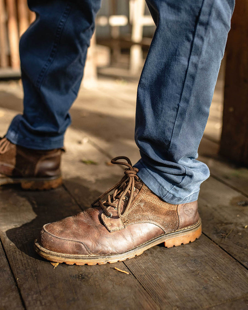 Passenger 365 Organic Cotton Trouser Dark Denim