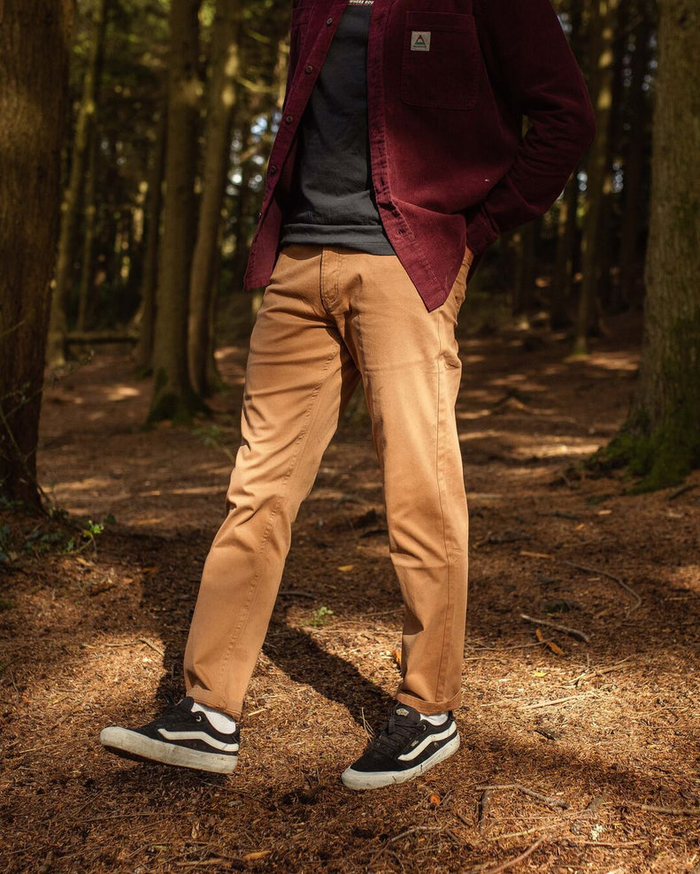 Passenger 365 5 Pocket Trouser Coconut