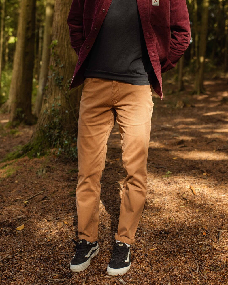 Passenger 365 5 Pocket Trouser Coconut