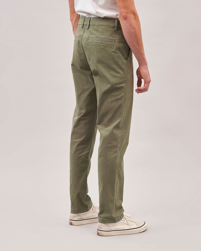 Passenger 365 Organic Cotton Trouser Dusty Olive