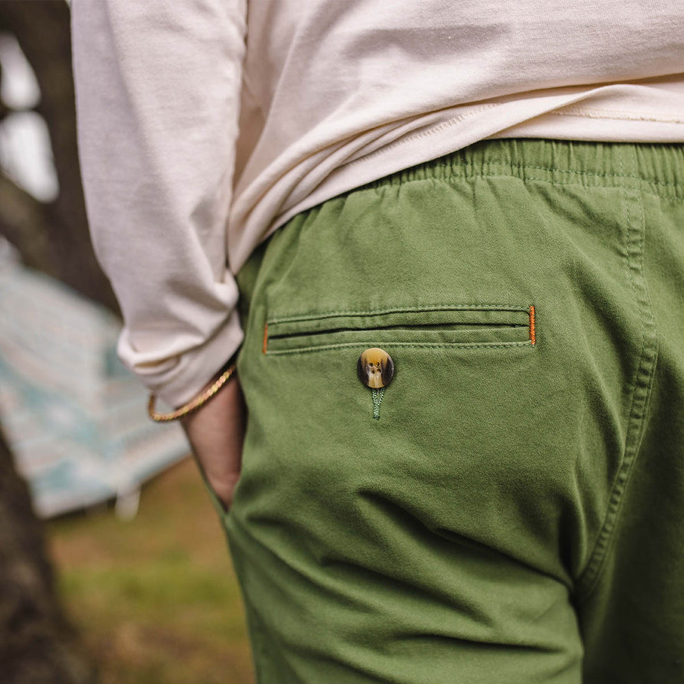 Passenger All Adventure Organic Cotton Trouser Vineyard Green