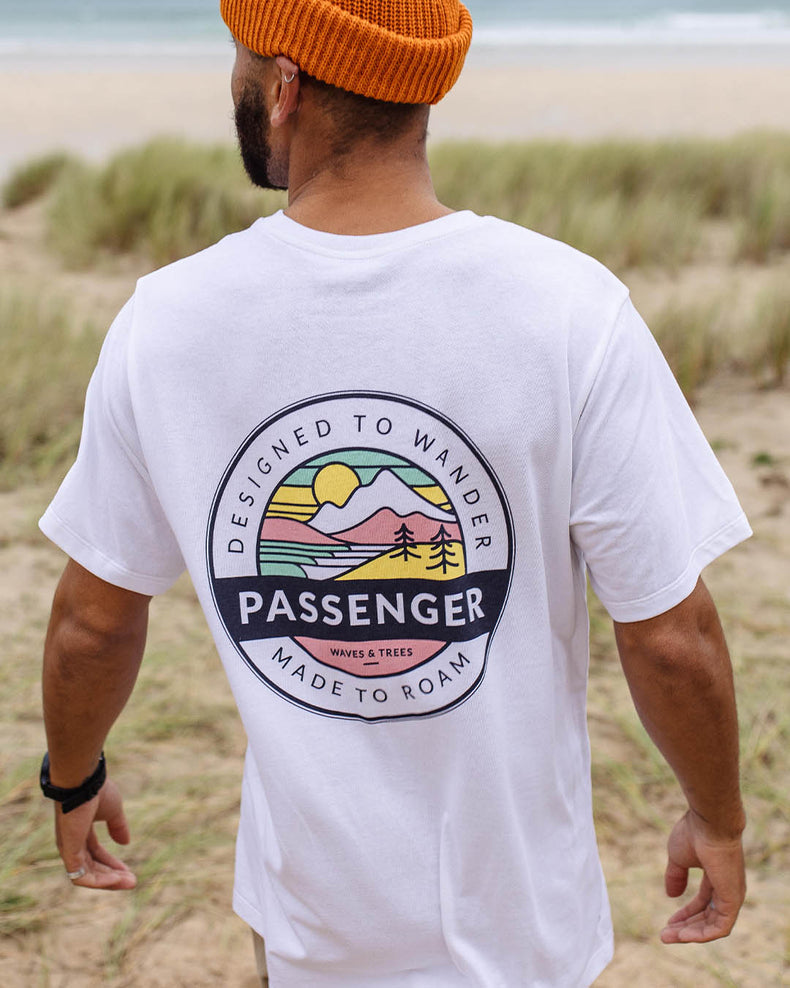 Passenger Odyssey Recycled Cotton T-Shirt White