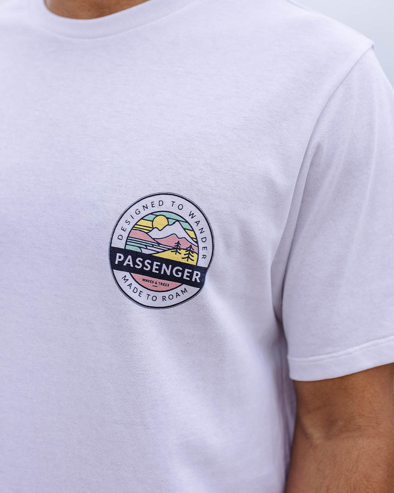 Passenger Odyssey Recycled Cotton T-Shirt White