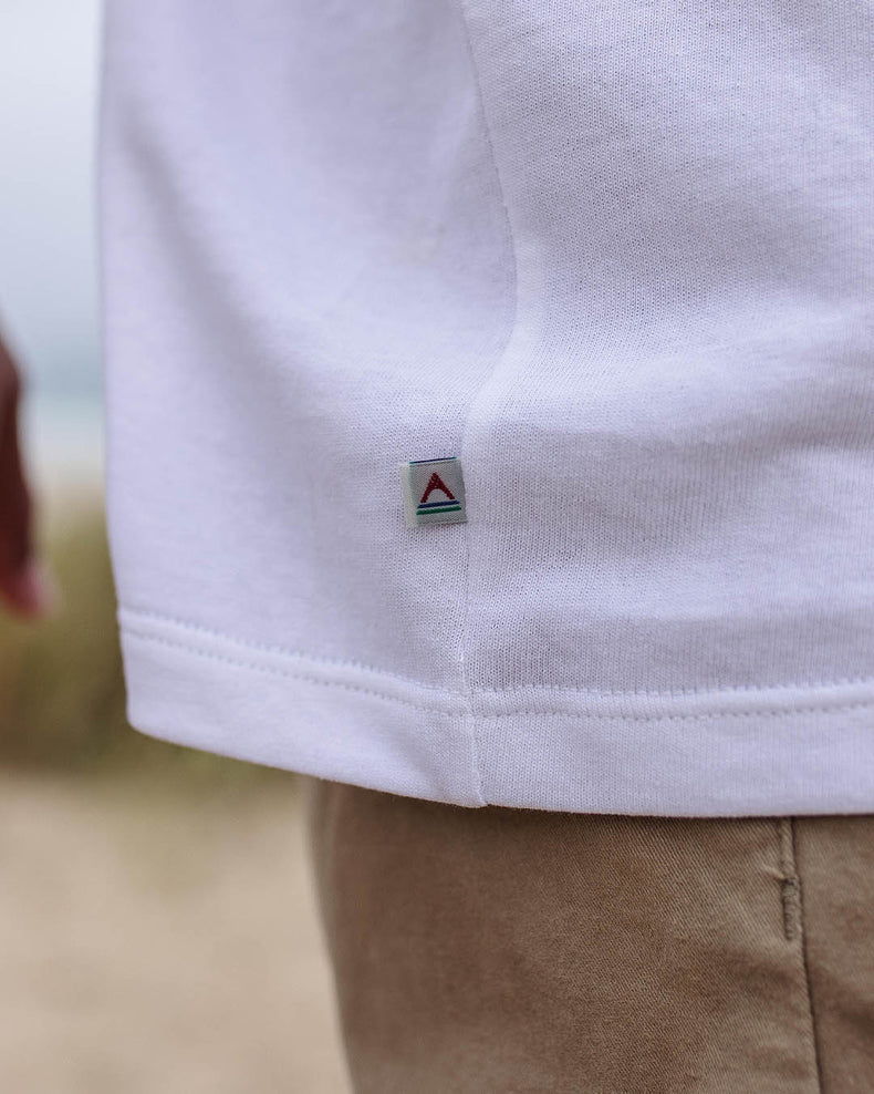 Passenger Odyssey Recycled Cotton T-Shirt White