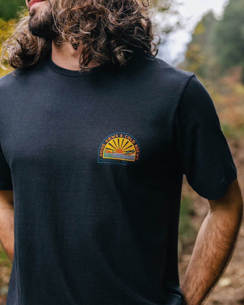 Passenger Brews & Views T-Shirt Passenger X Brewgooder Black
