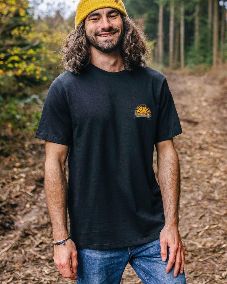 Passenger Brews & Views T-Shirt Passenger X Brewgooder Black