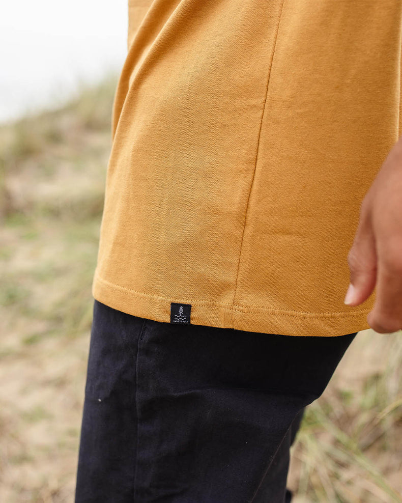 Passenger Made To Roam Recycled Cotton T-Shirt Dusty Ochre