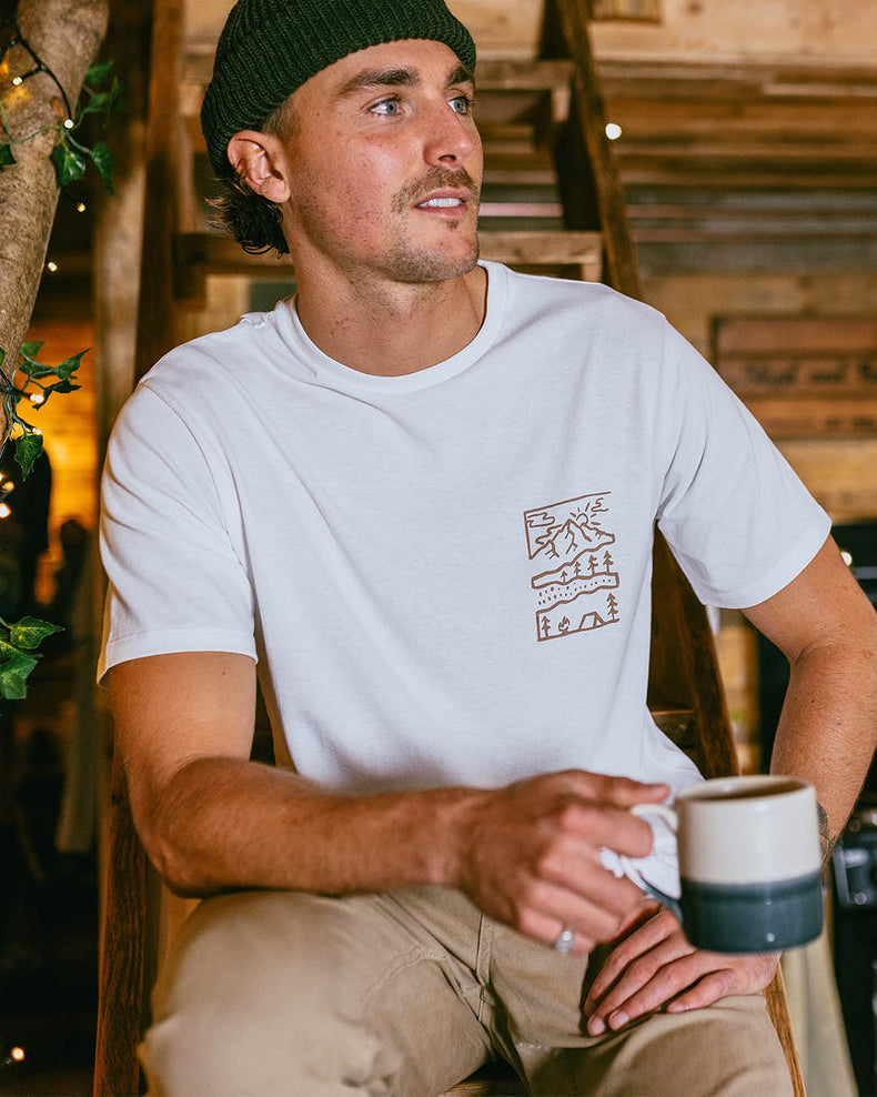 Passenger Nature Recycled Cotton T-Shirt White