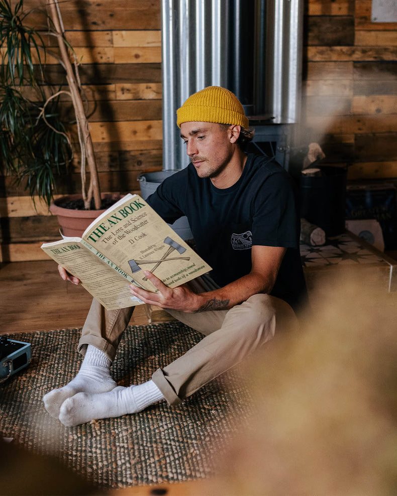 Passenger Nowhere Bound Pocket T-Shirt Black