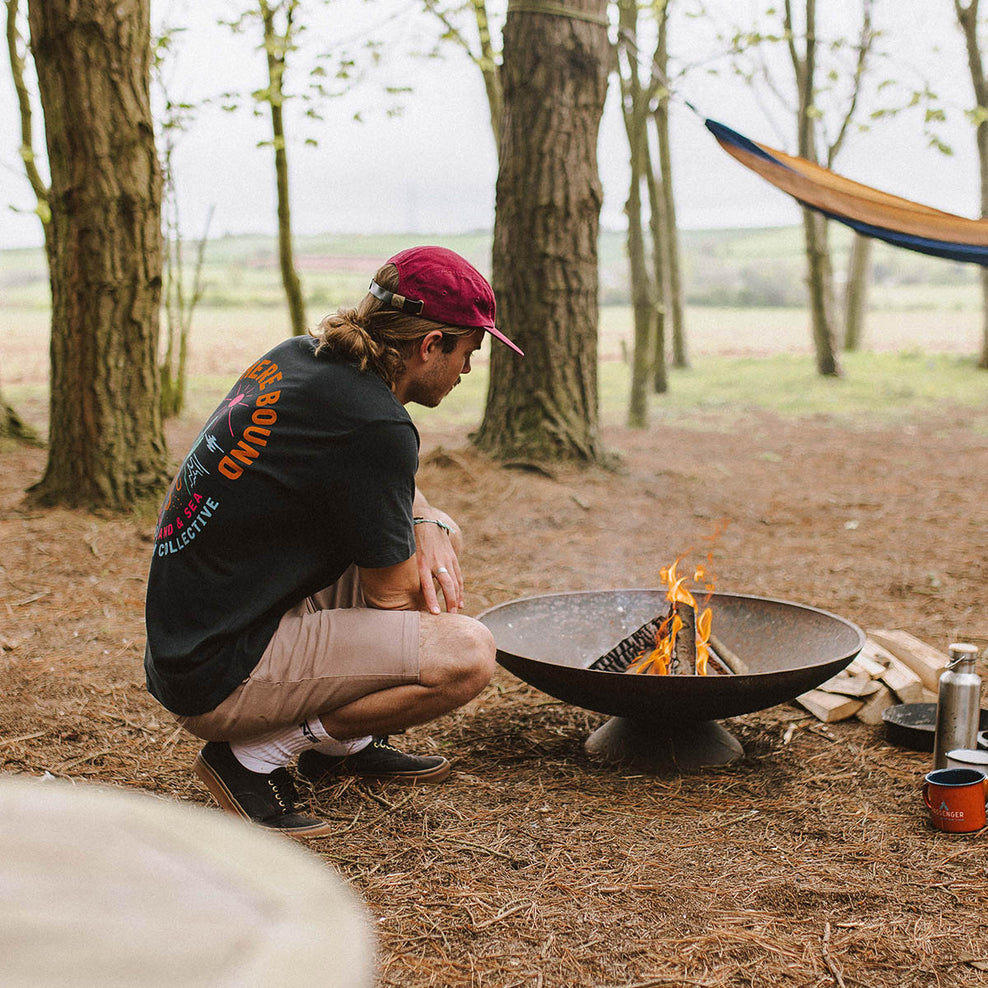 Passenger Land & Sea Recycled Cotton T-Shirt Black