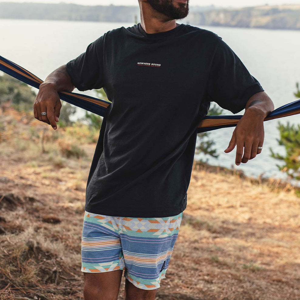 Passenger Tourer Recycled Cotton T-Shirt Black