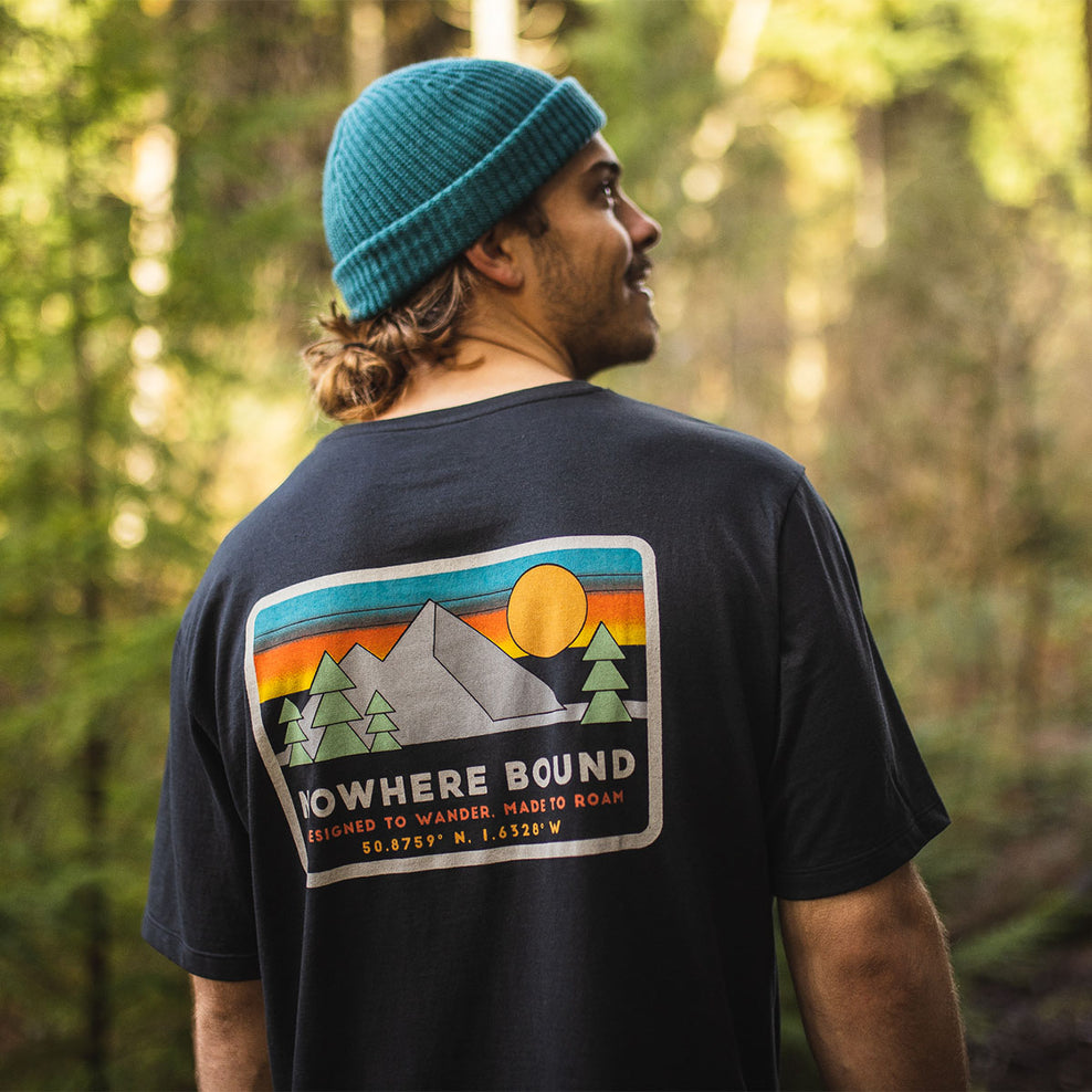 Passenger Tourer Recycled Cotton T-Shirt Black